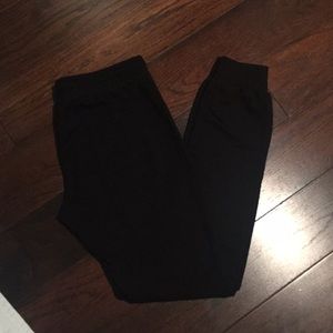 Black joggers